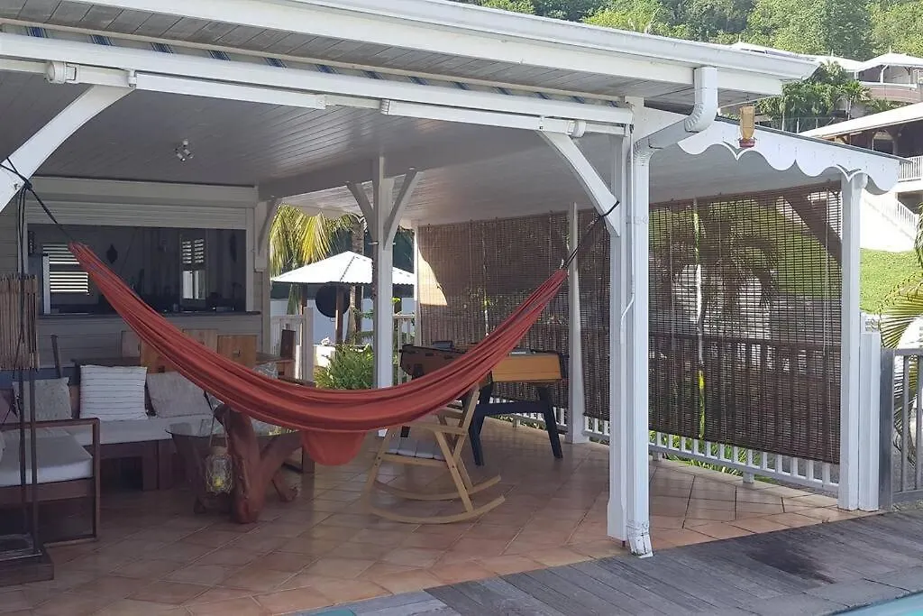 Villa vue mer, piscine, plage à pied Le Diamant Martinica