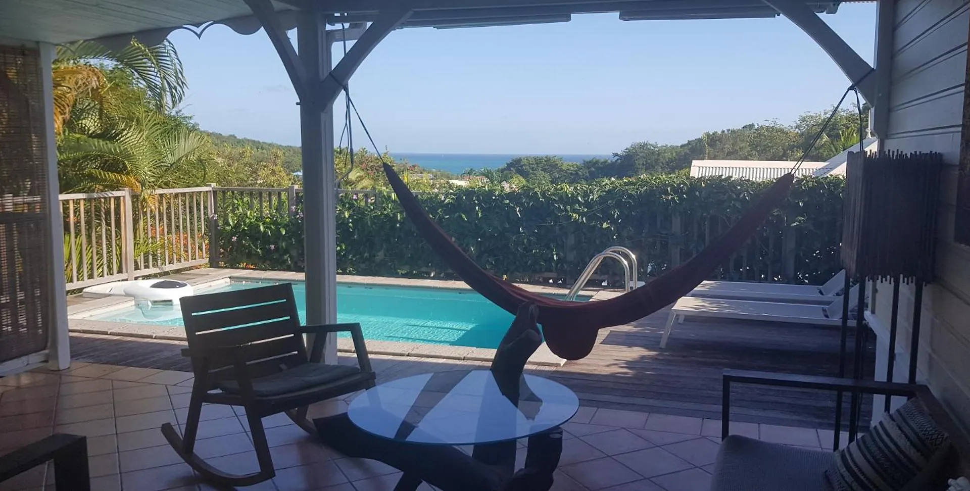 Villa Vue Mer, Piscine, Plage A Pied Le Diamant Martinique